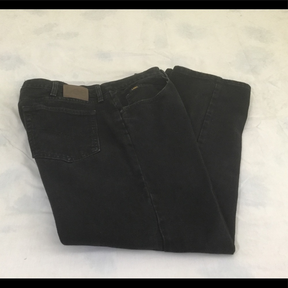 Men's lee black jeans